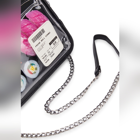 [SOLD] Dolls Kill Current Mood Freak Roll Sushi Combo Crossbody Purse - Picture 3 of 11